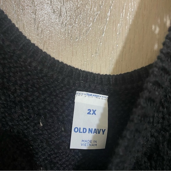 Black Crochet Sleeveless Dress - Old Navy - Size 2XL - NWOT - Picture 5 of 5